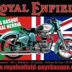 CLASSIC Royal Enfield Pays Basque bleue