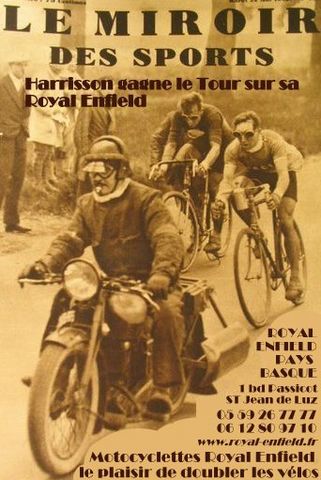 Royal Enfield Pays Basque Miroir des Sports Tour de France [640x480]