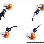 kit 4 clignotants chromé pour mash seventy, seventy five, café racer, scrambler, two fifty